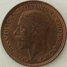 HALFPENCE 1926  GEORGE V  UNC T