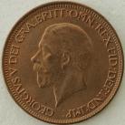 HALFPENCE 1929  GEORGE V BU