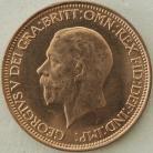 HALFPENCE 1930  GEORGE V SCARCE BU