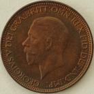 HALFPENCE 1931  GEORGE V  UNC.T 