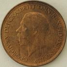 HALFPENCE 1932  GEORGE V SCARCE UNC LUS