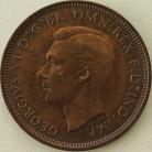 HALFPENCE 1941  GEORGE VI UNC.T.