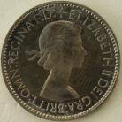 HALFPENCE 1953  ELIZABETH II PROOF SUPERB TONED F465 FDC T