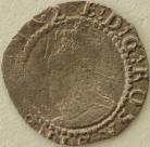 ELIZABETH I 1602  ELIZABETH I PENNY . 6TH ISSUE. WITHOUT ROSE OR DATE. MM 2 NF