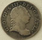 THREEPENCES SILVER 1762  GEORGE III GF