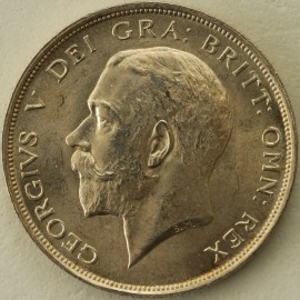 HALF CROWNS 1911  GEORGE V SCARCE    UNC LUS