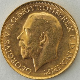 SOVEREIGNS 1919  GEORGE V PERTH UNC LUS