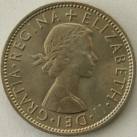 FLORINS 1959  ELIZABETH II VERY SCARCE BU