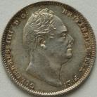 SIXPENCES 1837  WILLIAM IV VERY SCARCE GEF