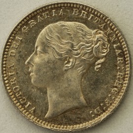 SHILLINGS 1874  VICTORIA DIE NUMBER 52 BU