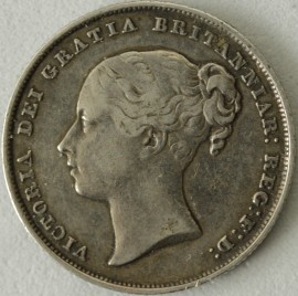 SHILLINGS 1856  VICTORIA  NVF