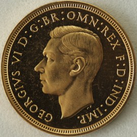 SOVEREIGNS 1937  GEORGE VI GEORGE VI PROOF FDC