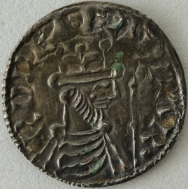 ANGLO SAXON-LATE PERIOD 1042 -1066 EDWARD THE CONFESSOR PENNY. HAMMER CROSS TYPE. STEYNING MINT. DEORMAN. DIORMAN ON STAENIG. SCARCE. NEF