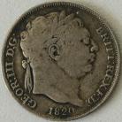 SIXPENCES 1820  GEORGE III GF