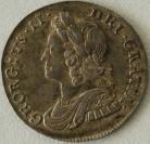 THREEPENCES SILVER 1746  GEORGE II SCARCE NEF