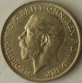 FLORINS 1920  GEORGE V  GVF