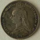SIXPENCES 1891  VICTORIA GF
