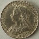 FLORINS 1893  VICTORIA OLD HEAD BU