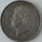 HALF CROWNS 1829  GEORGE IV SCARCE NEF