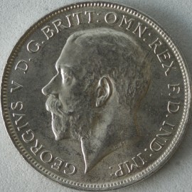 FLORINS 1917  GEORGE V SCARCE BU