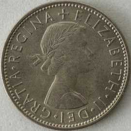 FLORINS 1958  ELIZABETH II VERY SCARCE BU