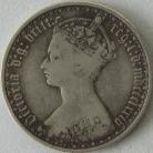 FLORINS 1874  VICTORIA DIE NUMBER 28 GF