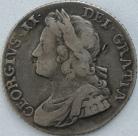 SHILLINGS 1739  GEORGE II ROSES GF