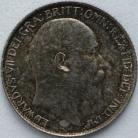 SIXPENCES 1907  EDWARD VII  UNC T