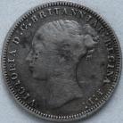 THREEPENCES SILVER 1878  VICTORIA GF