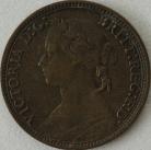 FARTHINGS 1880  VICTORIA 4 BERRIES GF