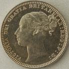 SIXPENCES 1880  VICTORIA 2ND BUST VERY SCARCE UNC LUS