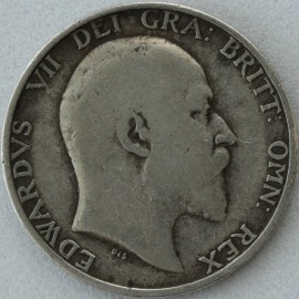 SHILLINGS 1905  EDWARD VII VERY RARE GF