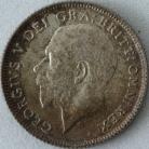 SIXPENCES 1924  GEORGE V SUPERB TONE UNC.T