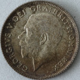 SIXPENCES 1924  GEORGE V SUPERB TONE  UNC.T