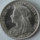 THREEPENCES SILVER 1896  VICTORIA BU