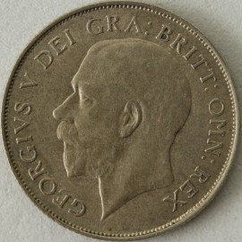 SHILLINGS 1921  GEORGE V  GVF