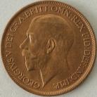 HALFPENCE 1916  GEORGE V BU