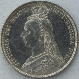 SIXPENCES 1888  VICTORIA  EF
