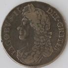 CROWNS 1688  JAMES II 2ND BUST QUARTO NVF/GF