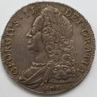 CROWNS 1746  GEORGE II LIMA OLD HEAD S3689 SCARCE NUNC