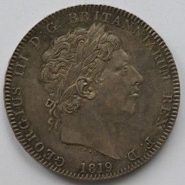 CROWNS 1819  GEORGE III LIX GEF