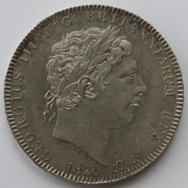 CROWNS 1820  GEORGE III LX GEF