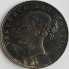 HALF CROWNS 1874  VICTORIA DARK TONE UNC