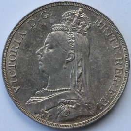 CROWNS 1890  VICTORIA  NUNC LUS