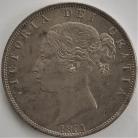 HALF CROWNS 1881  VICTORIA  UNC T