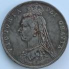 HALF CROWNS 1888  VICTORIA  UNC T