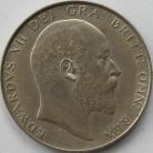 HALF CROWNS 1903  EDWARD VII VERY RARE GEF