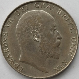 HALF CROWNS 1903  EDWARD VII VERY RARE  GEF