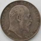 HALF CROWNS 1903  EDWARD VII VERY RARE NVF/VF