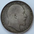 HALF CROWNS 1906  EDWARD VII  UNC T